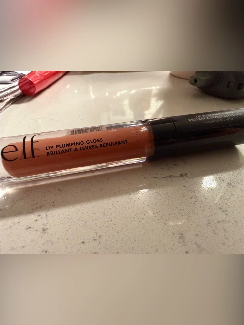 ELF Lip Plumping Gloss — Warm Peach